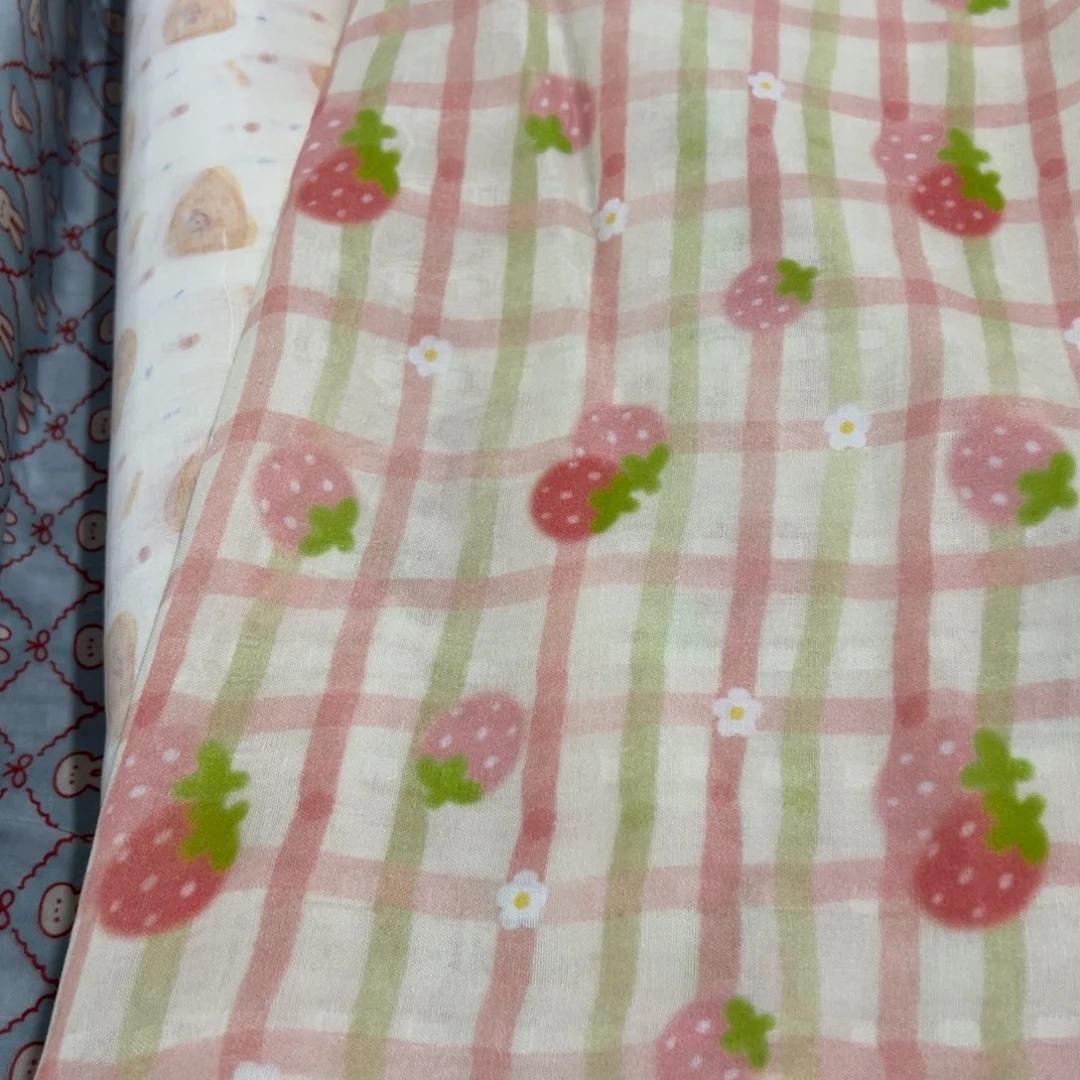 棉新款一米价1.4米宽纯棉双层纱超柔软E