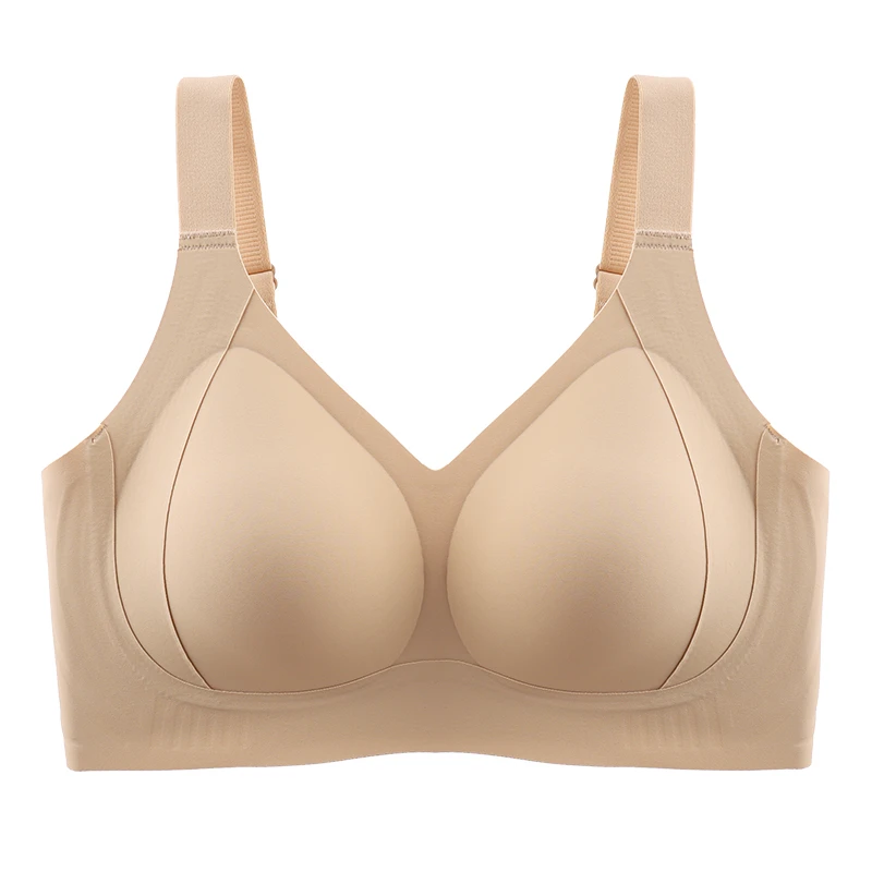 S【展会专享】ST815山茶花润肤抗菌反重力收副乳提拉无痕内衣10A