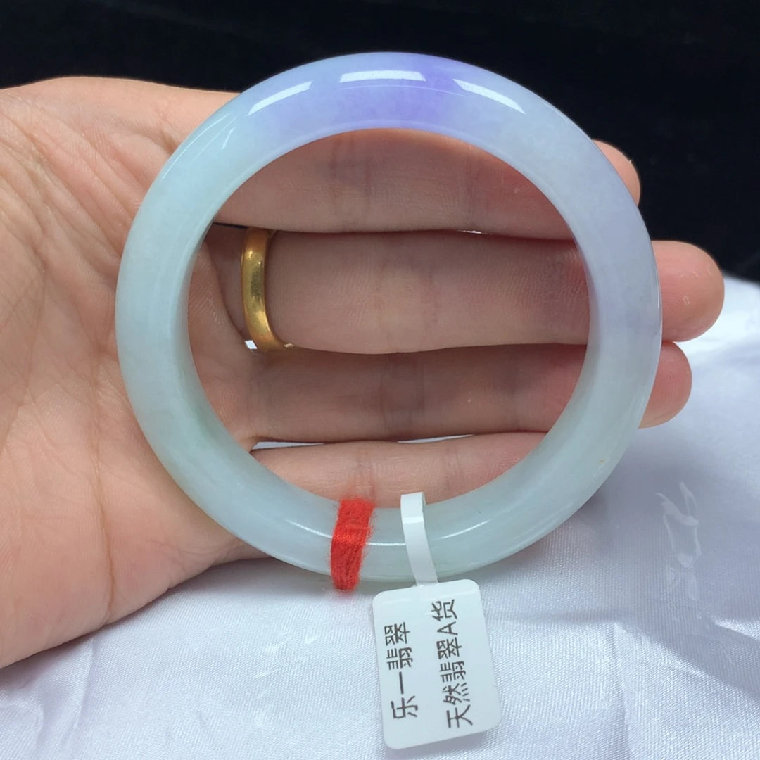 未镶嵌手镯（圆镯）翡翠55.5