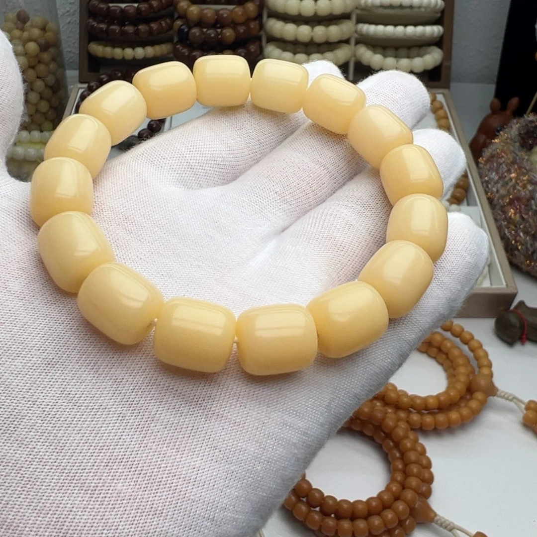 手串菩提根/象牙果卡13*15 天然落地果手工干磨S8