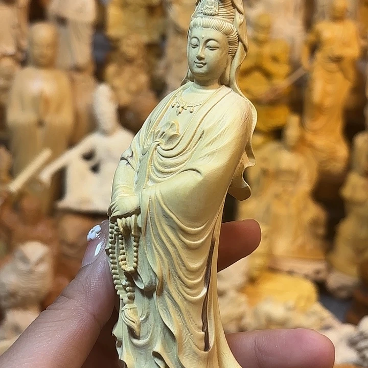黄杨木黄杨木瑕疵观音
