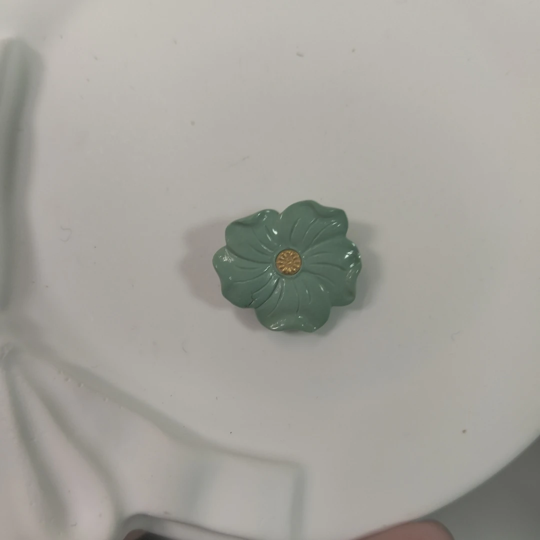绿松石精雕花朵，十堰矿区发货
