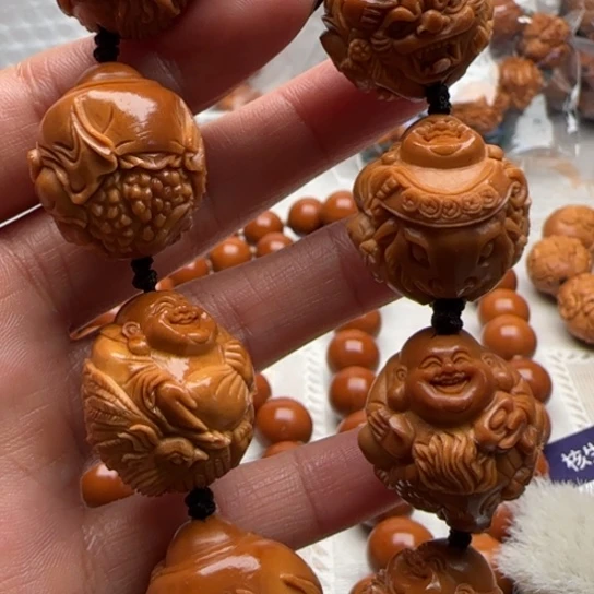 手串橄榄核橄榄雕雕刻工艺品