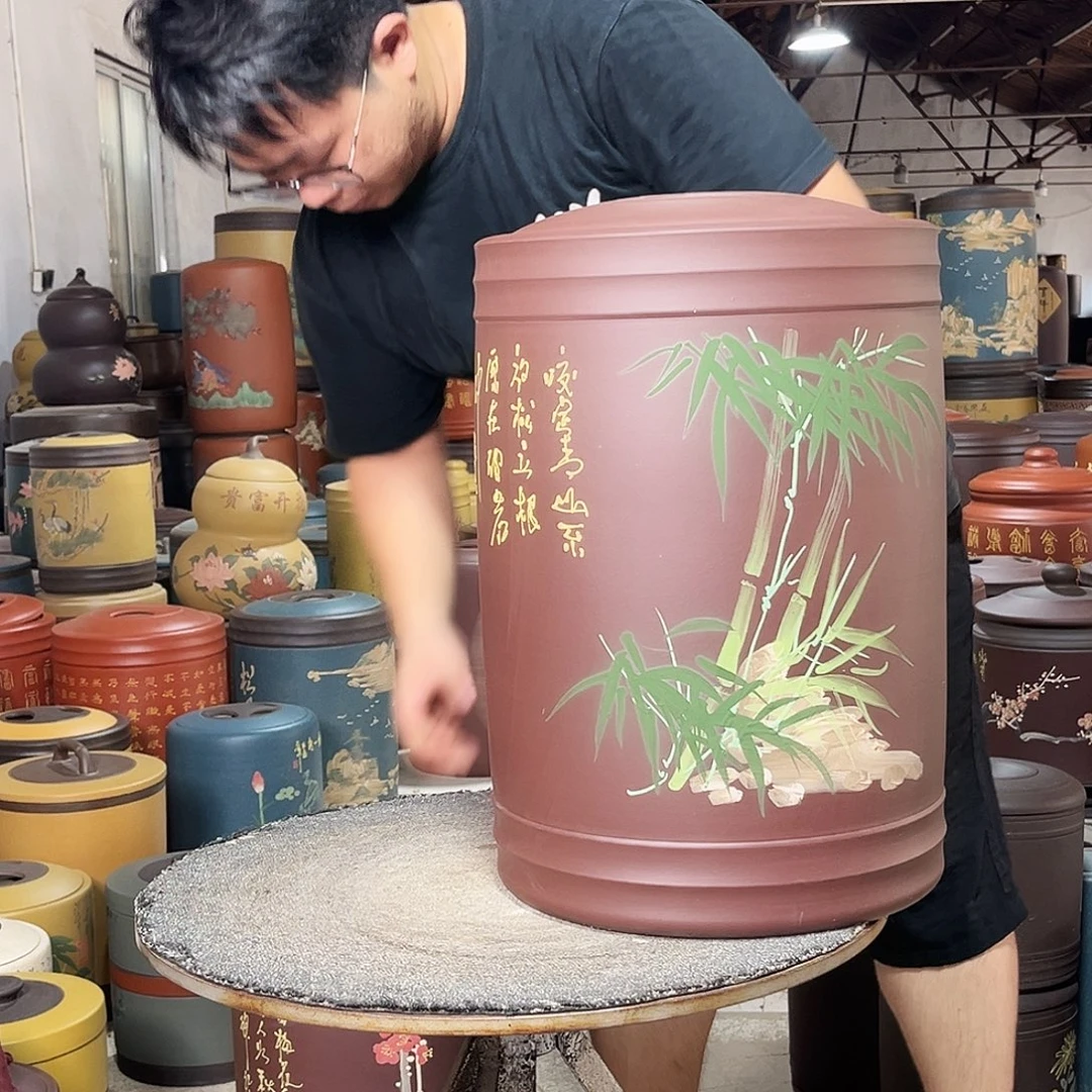 茶叶罐紫砂茶叶罐