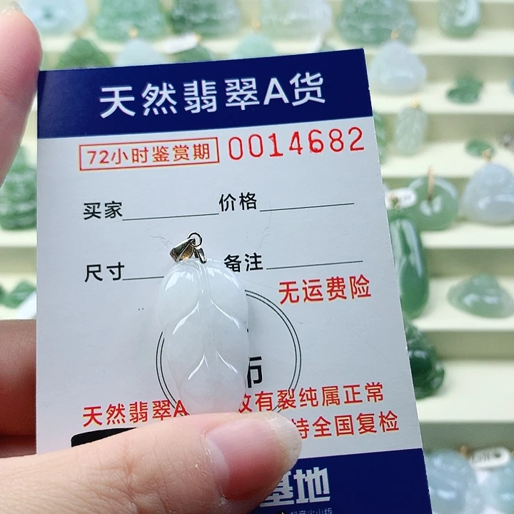 颈饰未镶嵌翡翠吊
