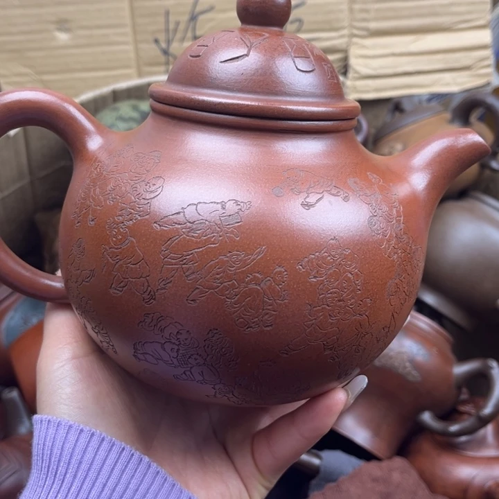 春***意茶壶紫砂紫砂壶等