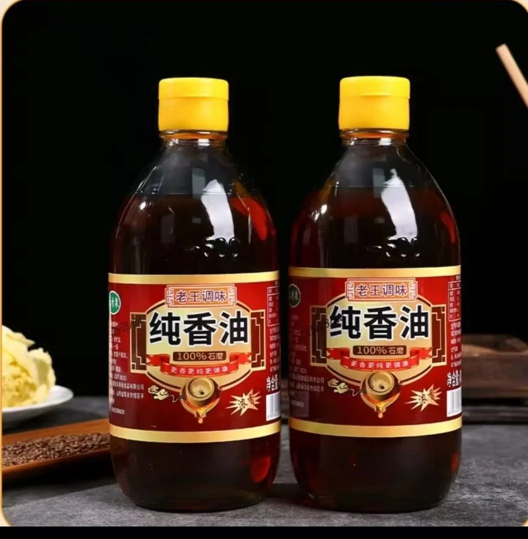 源头工厂头道香油筛选精品芝麻香油传统低温正宗石磨水代法工艺