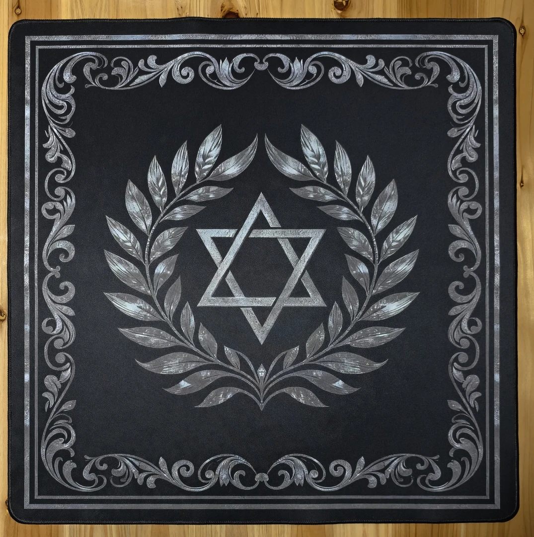 新款塔罗桌布 塔罗周边 塔罗牌桌布 60*60cm 厚度3mm