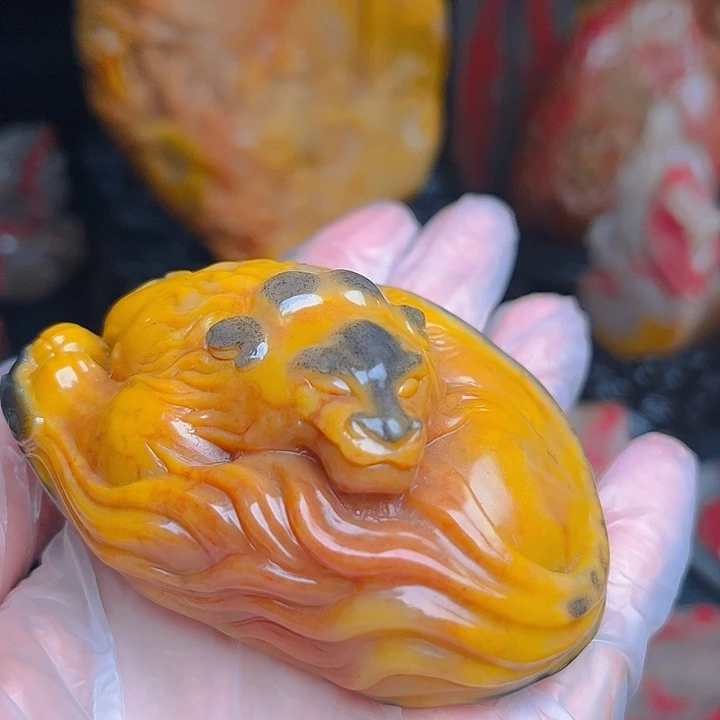 田黄石祖*老挝北部田黄把件