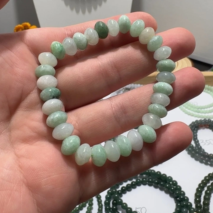 翡翠未镶嵌手链330