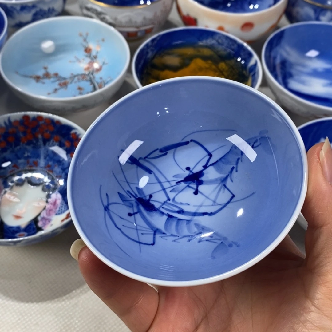 青花虾主人杯杯杯