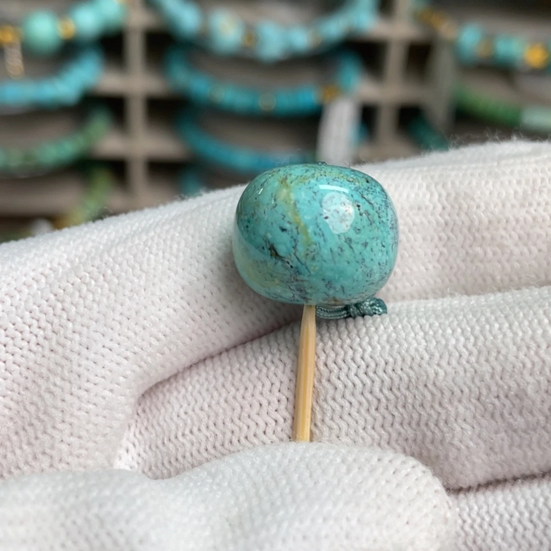 绿松石未镶嵌特色纹理老型单圈8