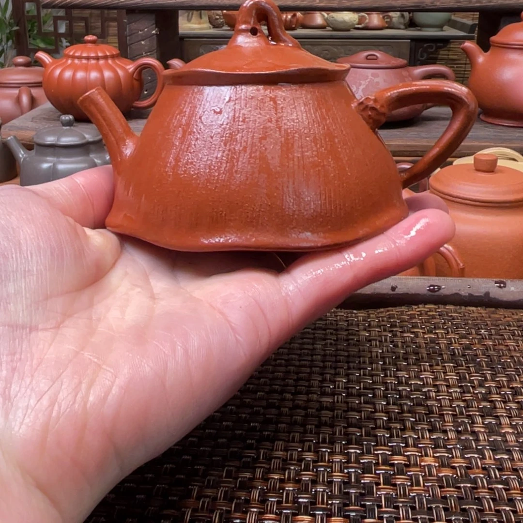 紫砂茶壶宜兴原矿紫砂手工制145