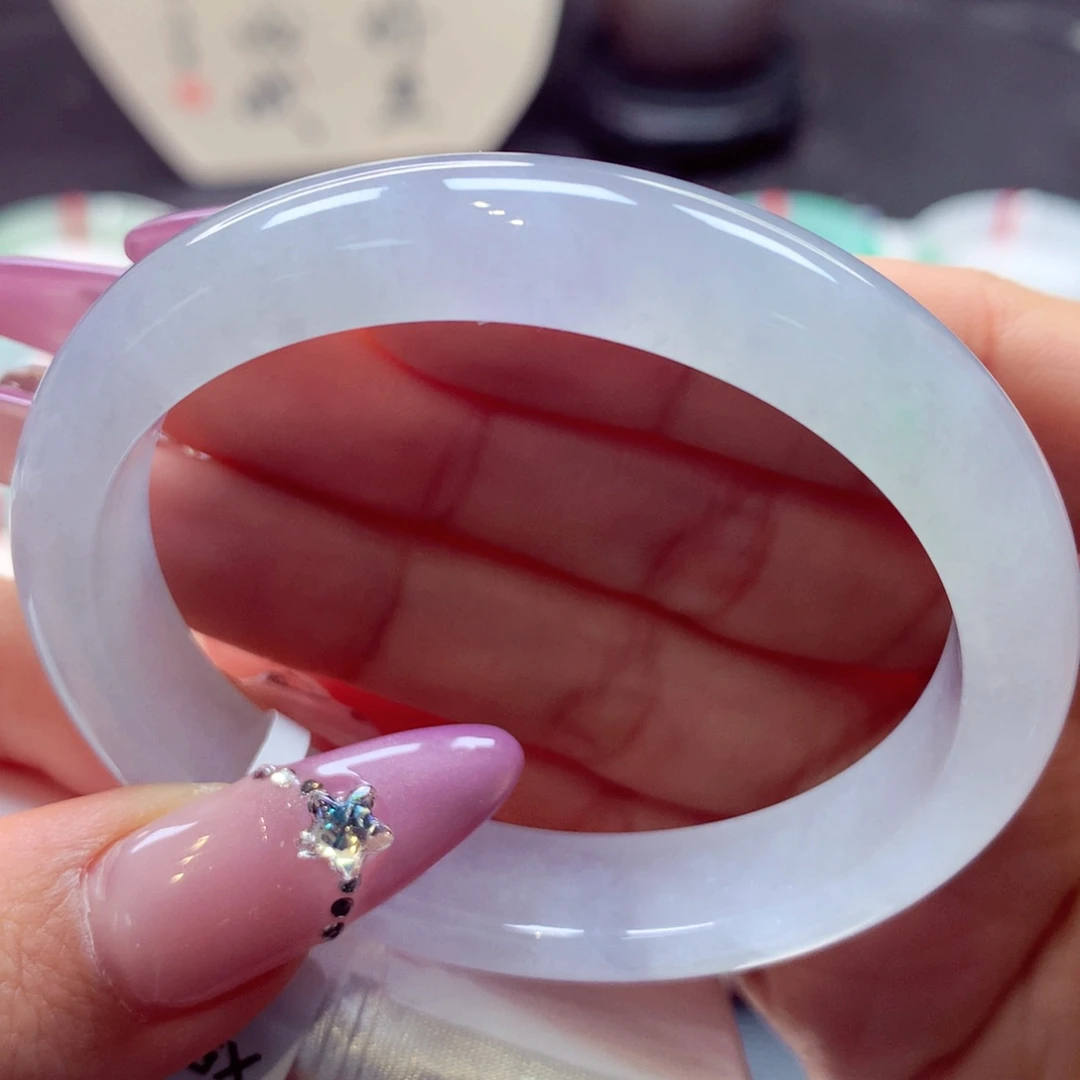 翡翠手镯（贵妃镯）未镶嵌贵妃39号66