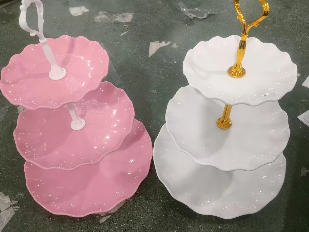 多色水果零食果盘托盘发3