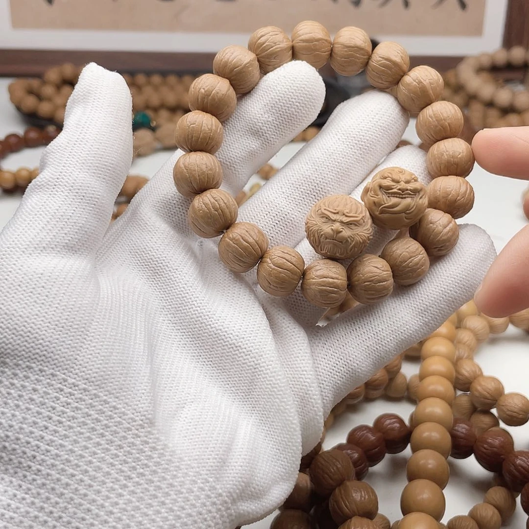 猴头核桃吊坠王*峰猴头