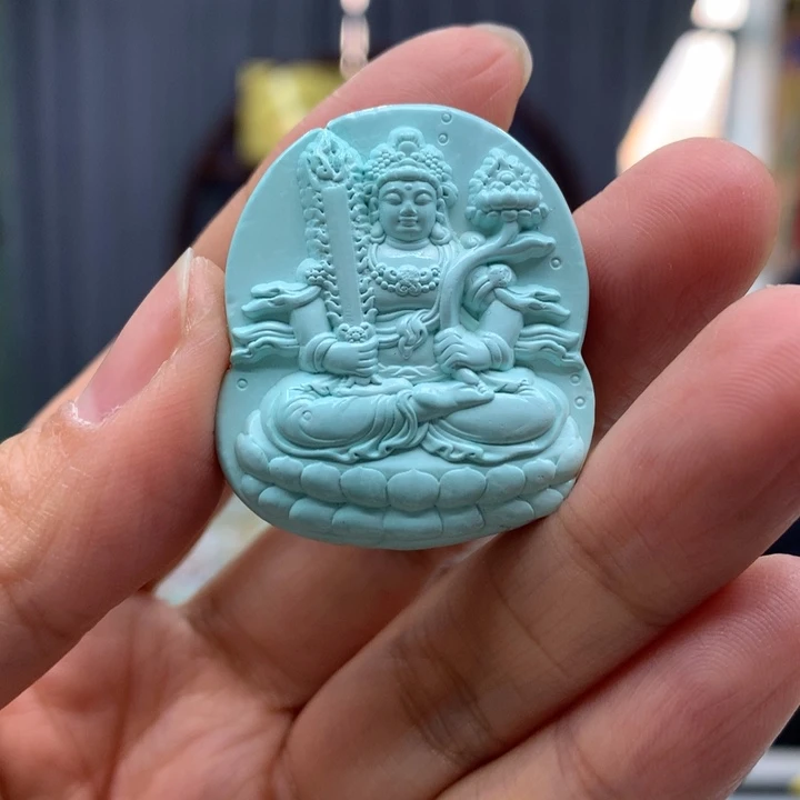 绿松石未镶嵌配饰