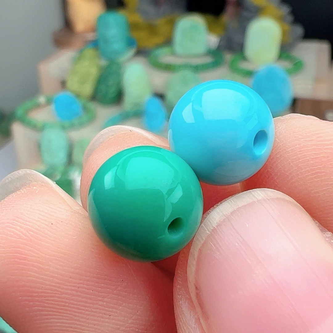 绿松石未镶嵌主播万珍