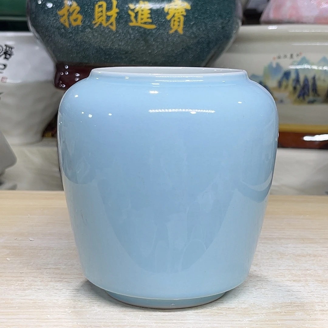 陶瓷绿植多肉微瑕花盆口径8*12