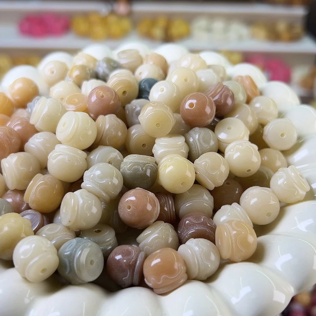 菩提根/象牙果吊坠微瑕13多宝峰蜜罐40颗