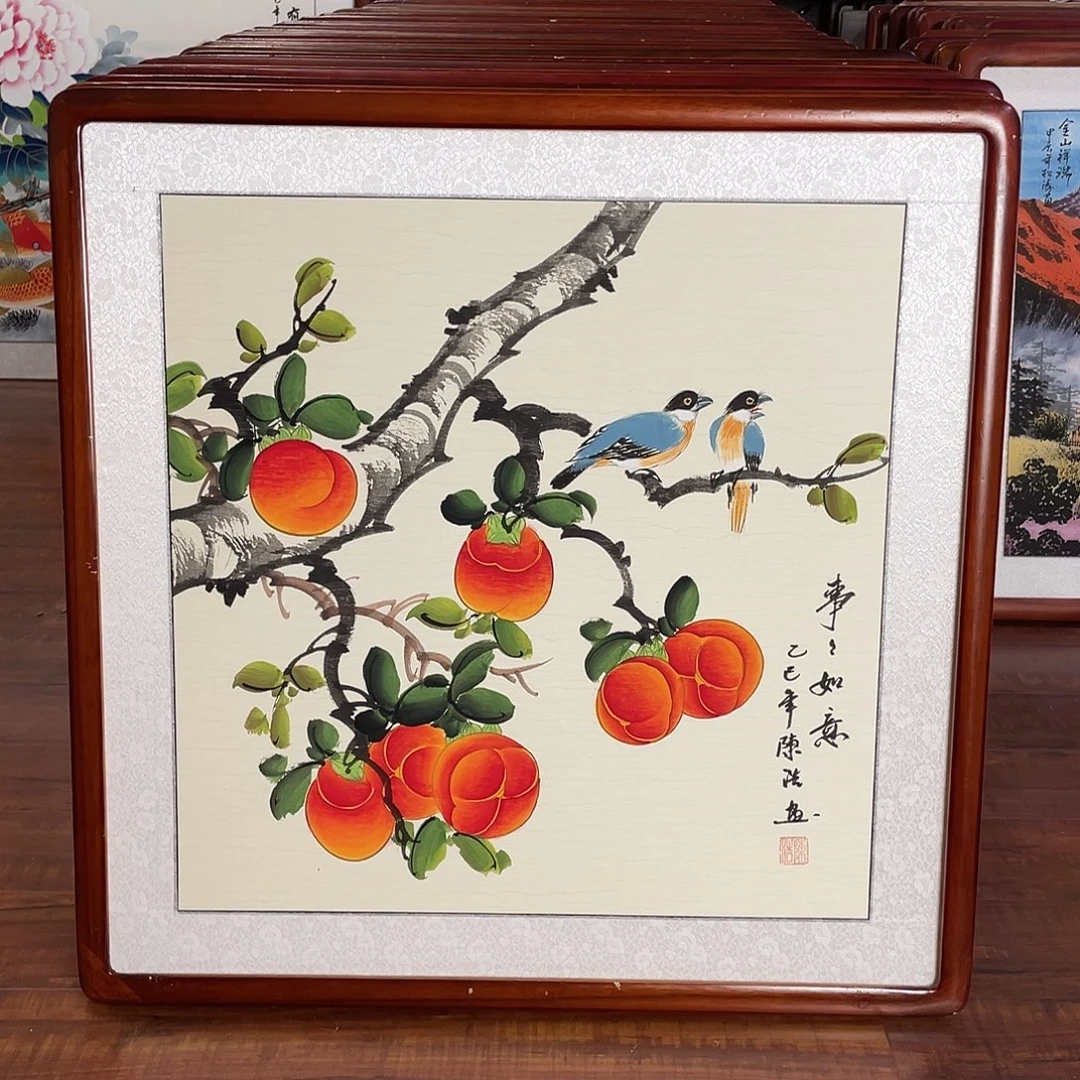 国画带框尺寸63*63厘米