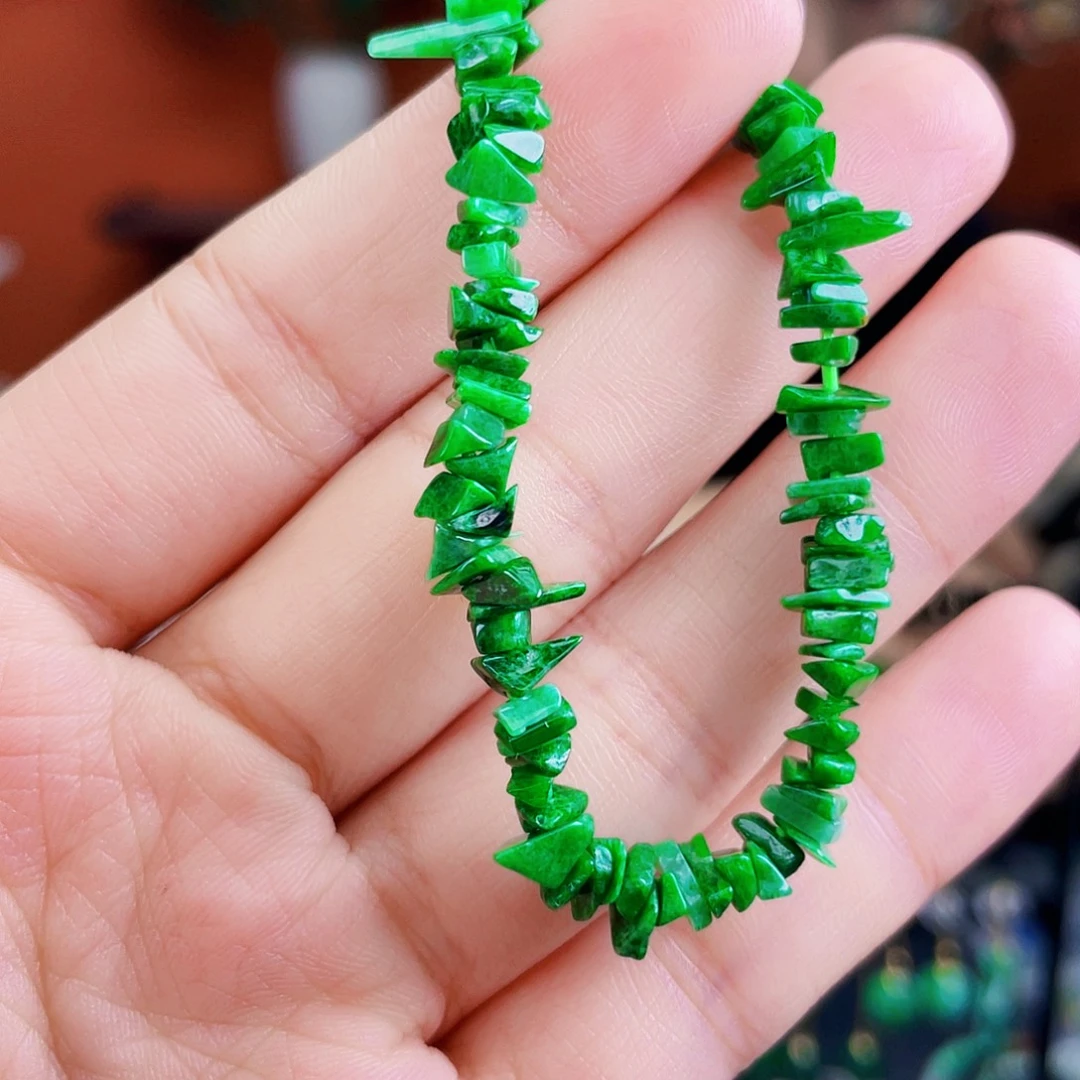 翡翠未镶嵌耳饰饰品