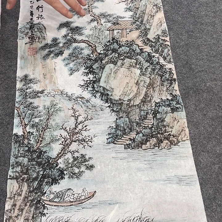 国画今天早上国画作品欣赏