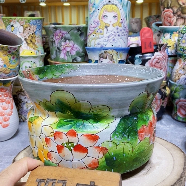 景德镇艺术手绘作品