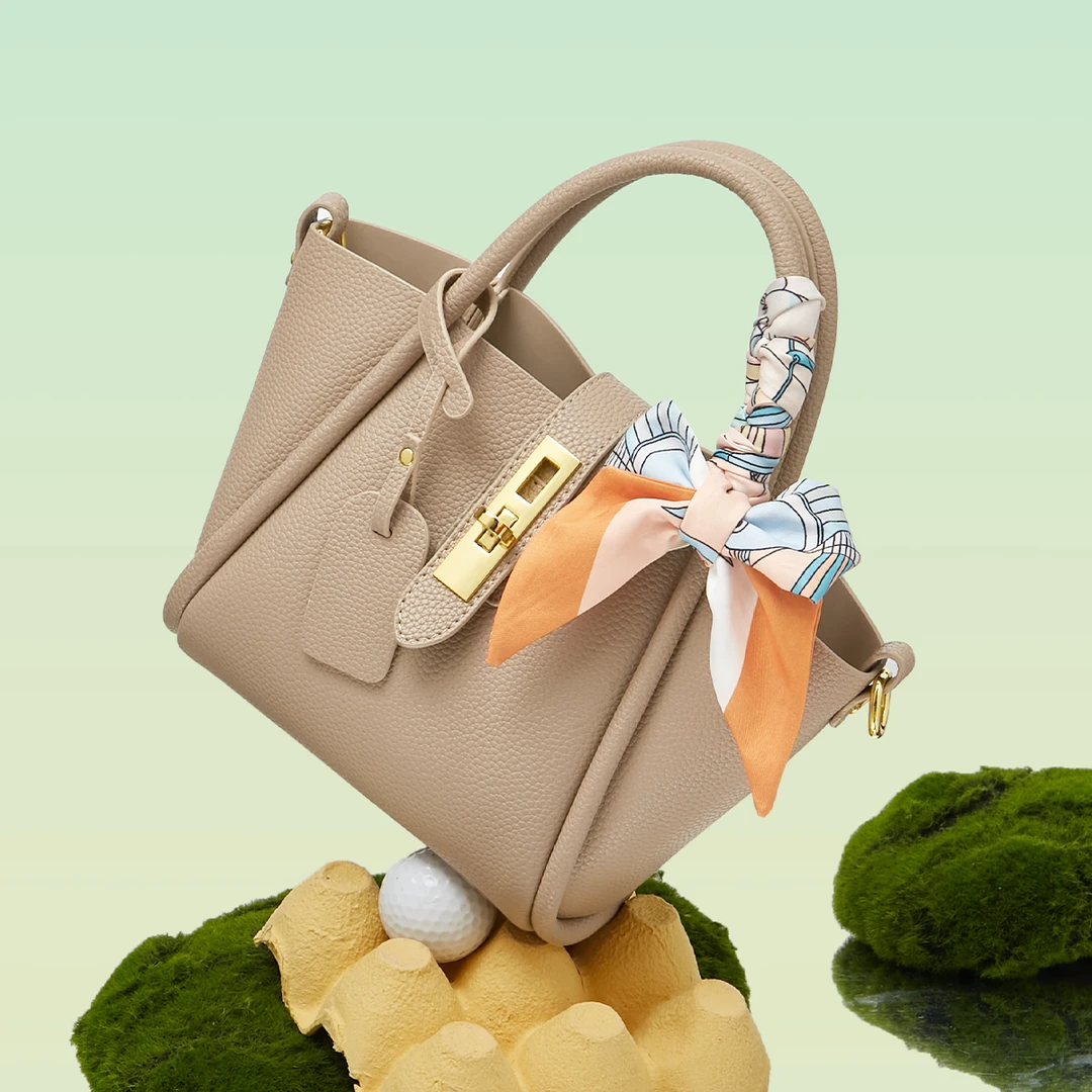 【FOXER】菜篮子手提水桶包女时尚百搭休闲小众小包包洋气单肩肩包