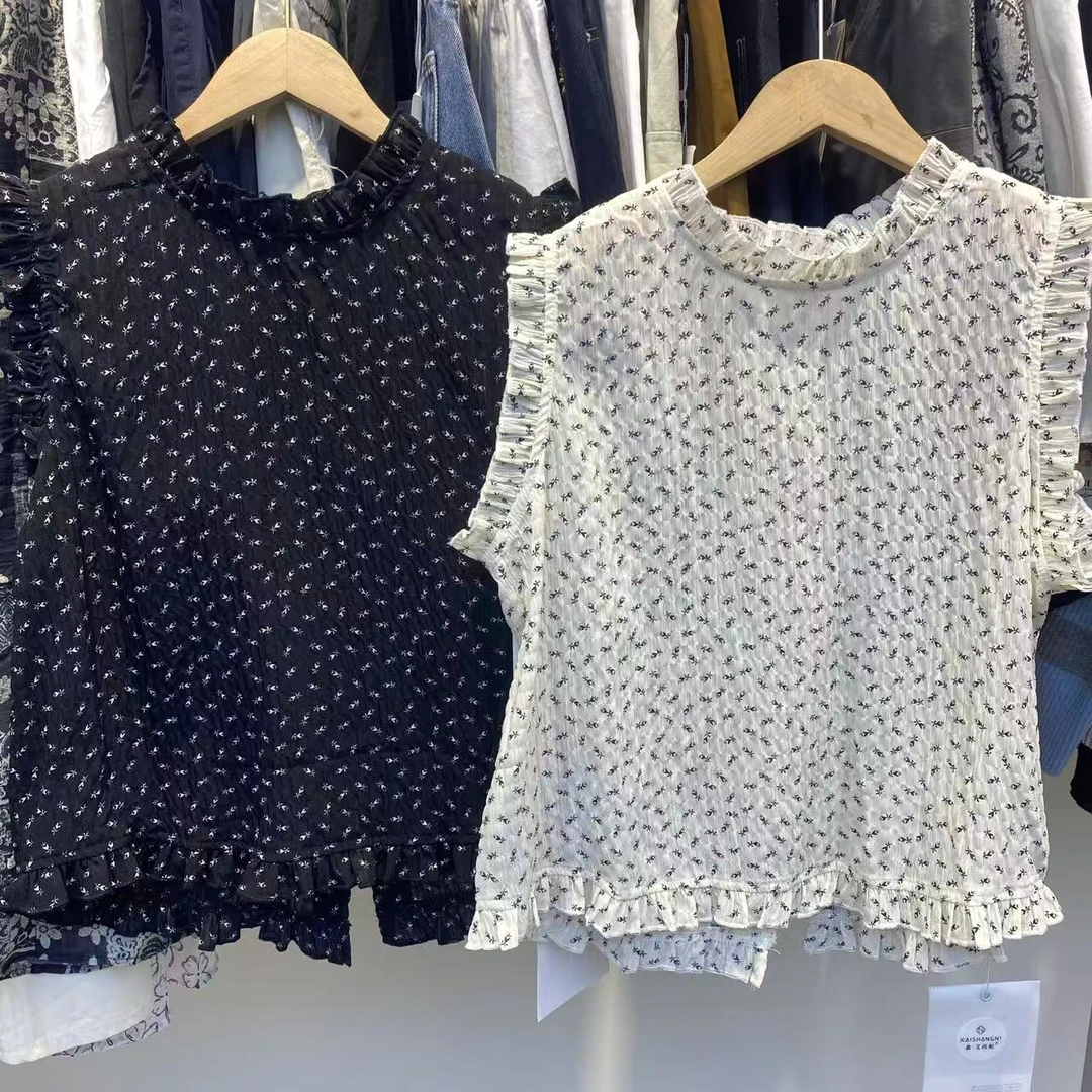 8158夏季新款时尚小衫（衣长57厘米左右）