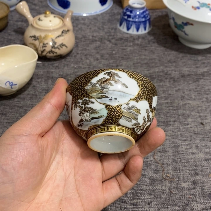 紫砂茶杯非常漂亮好看的花瓶