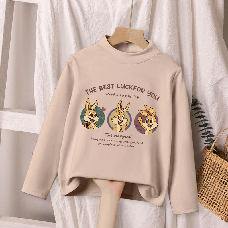 男童保暖德绒打底衫长袖t恤宝宝秋冬季儿童上衣新款女孩洋气衣服