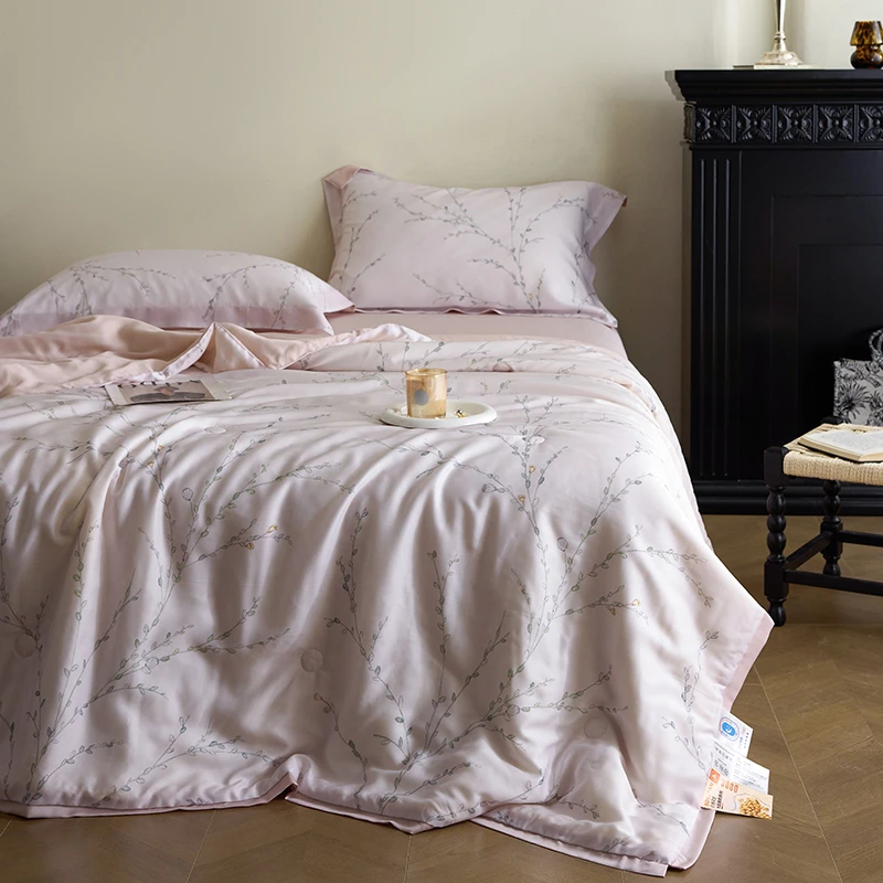 100%莱赛尔天丝夏被夏季凉感空调被夏凉被单双人可机洗夏天床品