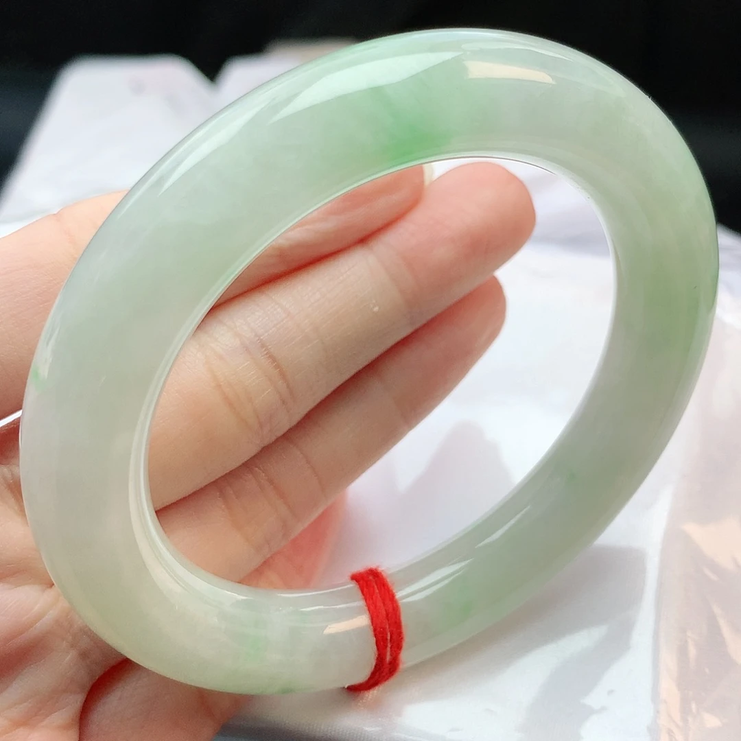 未镶嵌手镯翡翠57圆条880771