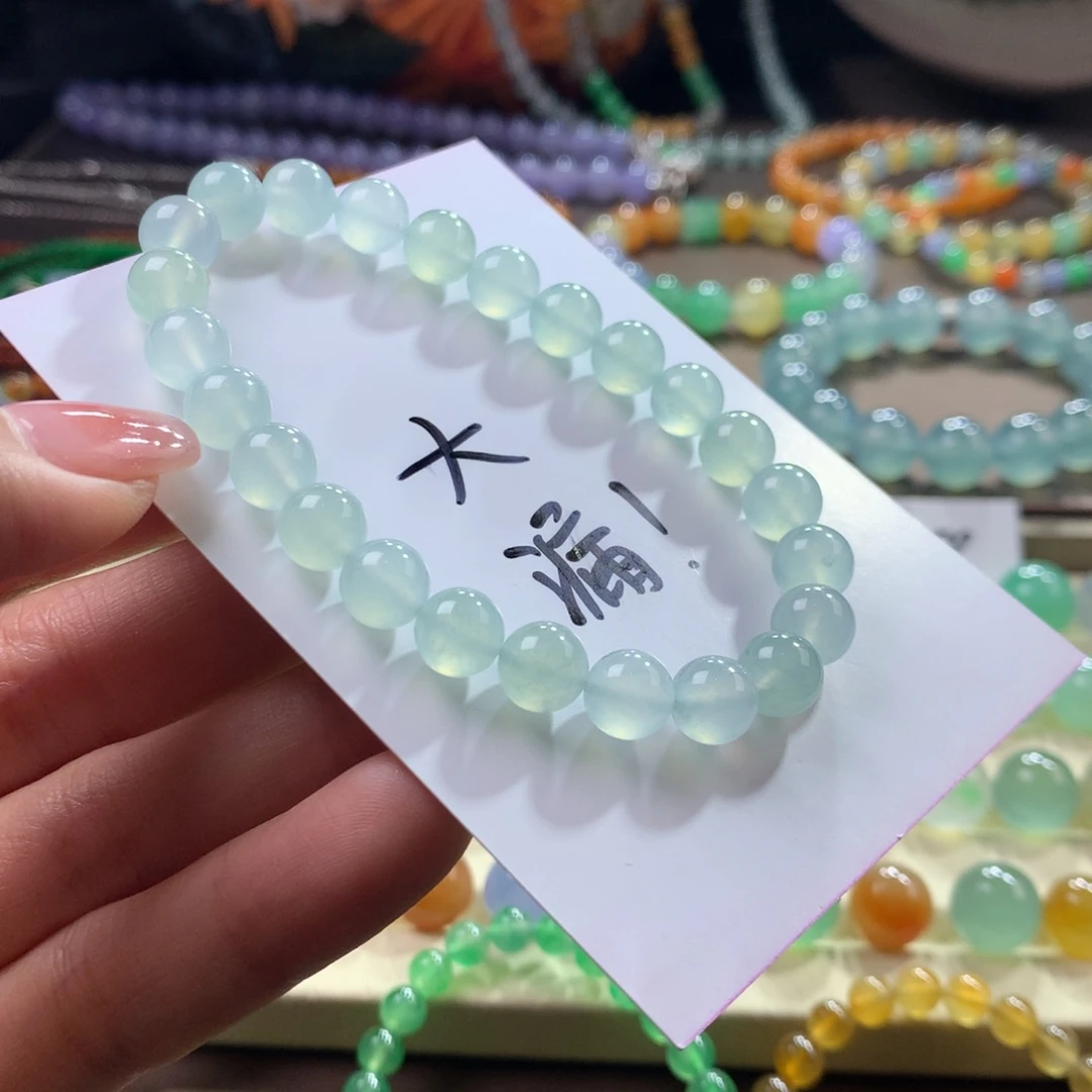 未镶嵌手链翡翠冰晴水卡7.7