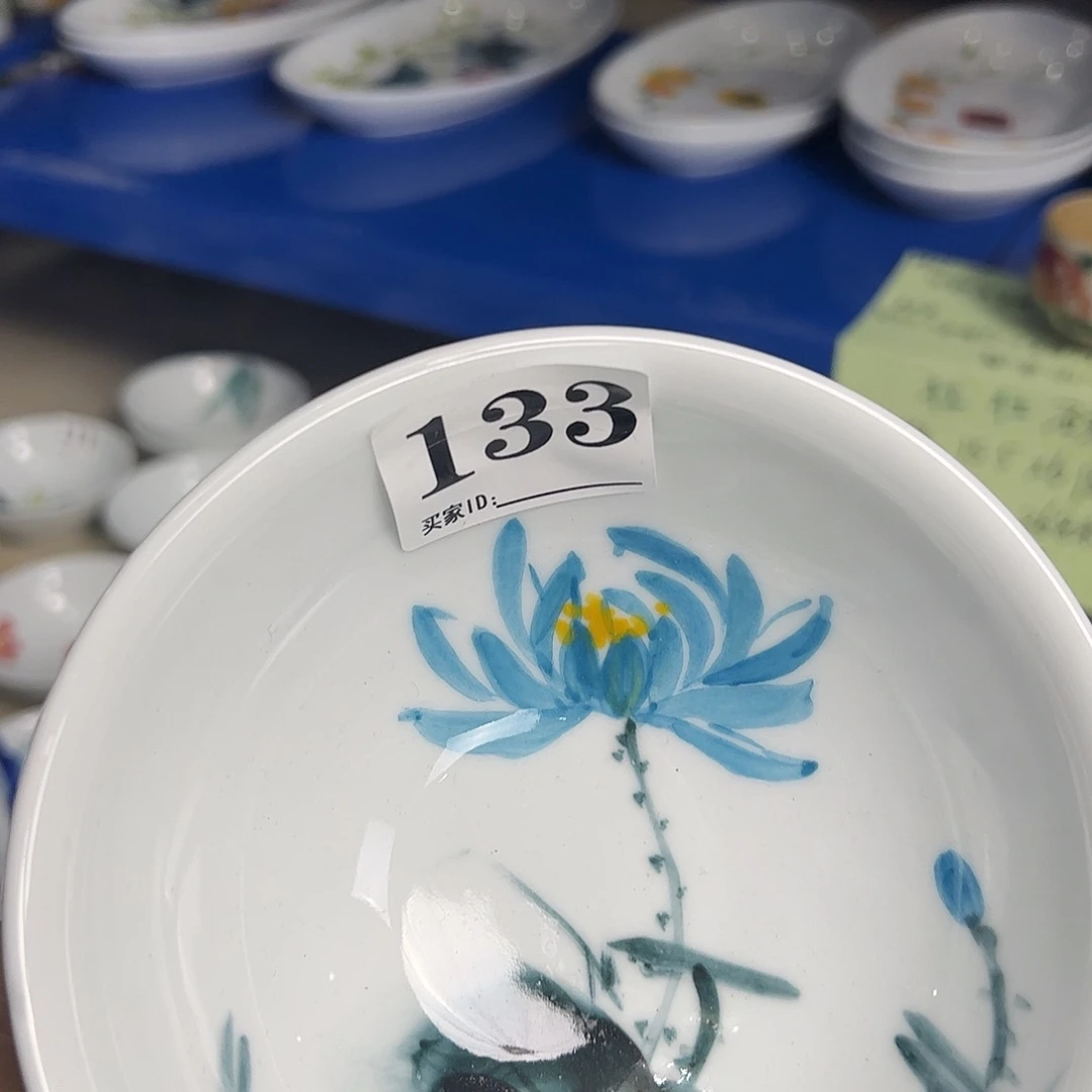 瓷片景德镇陶瓷手工手绘制作