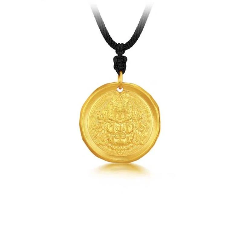 合金吊坠 【黄财神吊坠】
