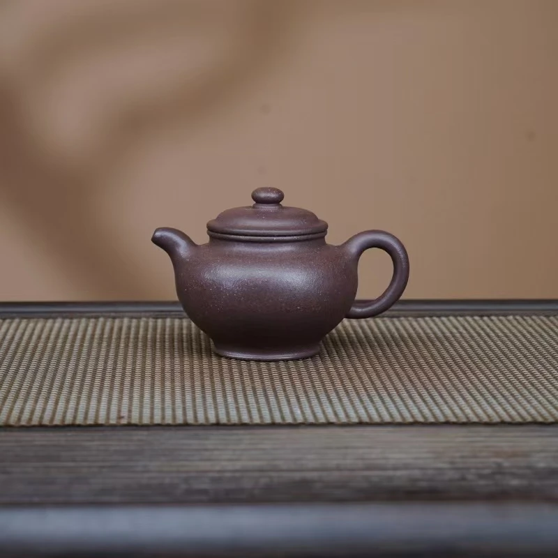 CZP粗砂天青【掇只】宜兴黄龙山原矿手工紫砂壶