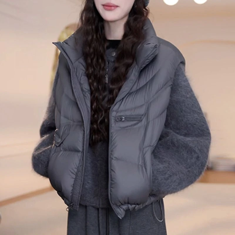 韩系保暖设计感小众洋气女2025秋冬季显瘦衣服时尚潮流高级感棉服