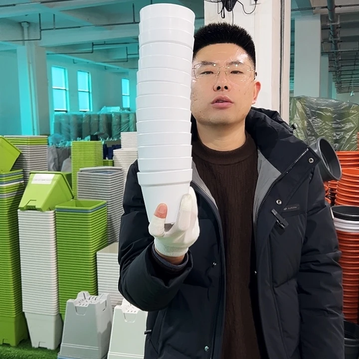 微瑕红陶口9高9白色15只带托