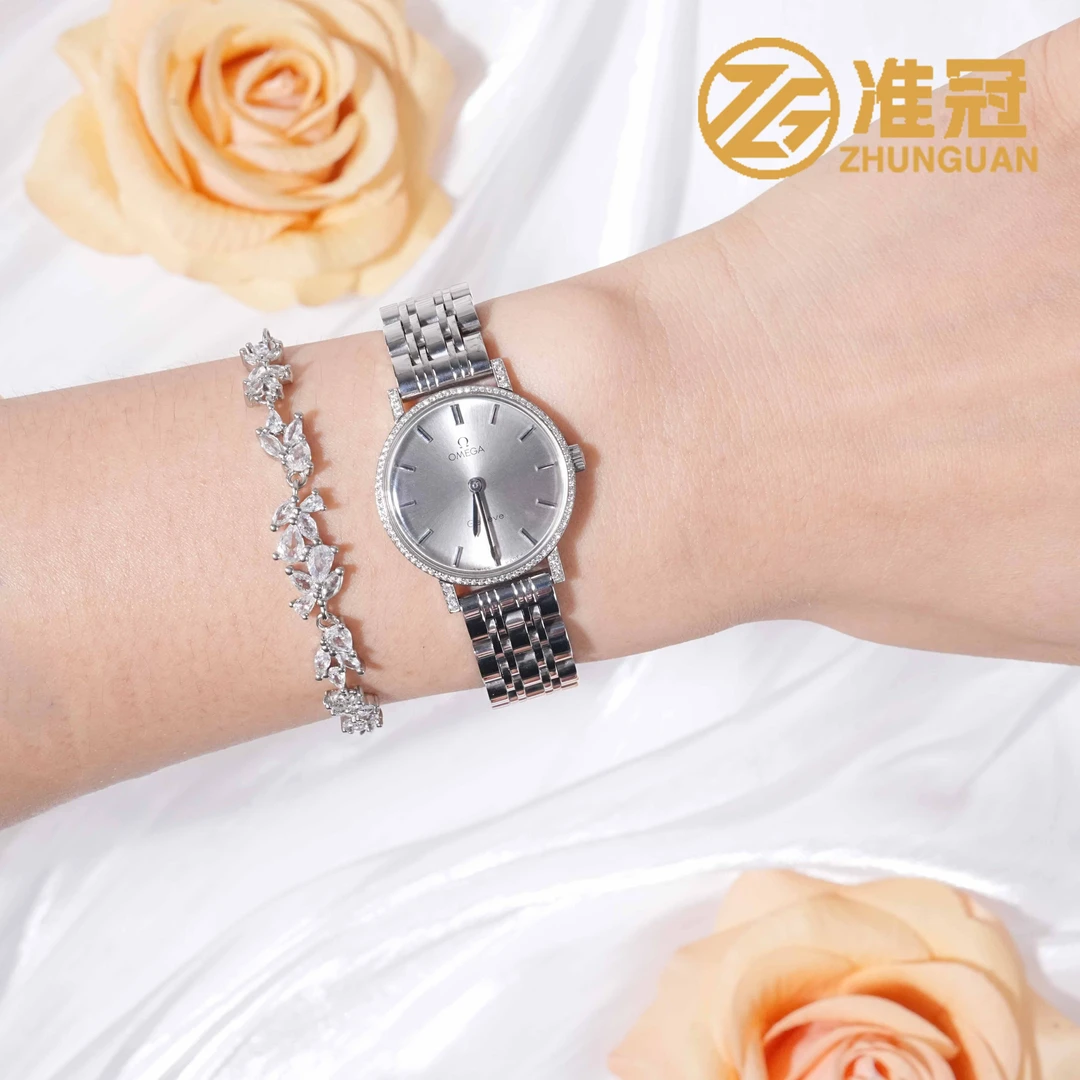 95新 Omega/欧米茄 95新 Omega/ 25mm日内瓦GX5628手动机械