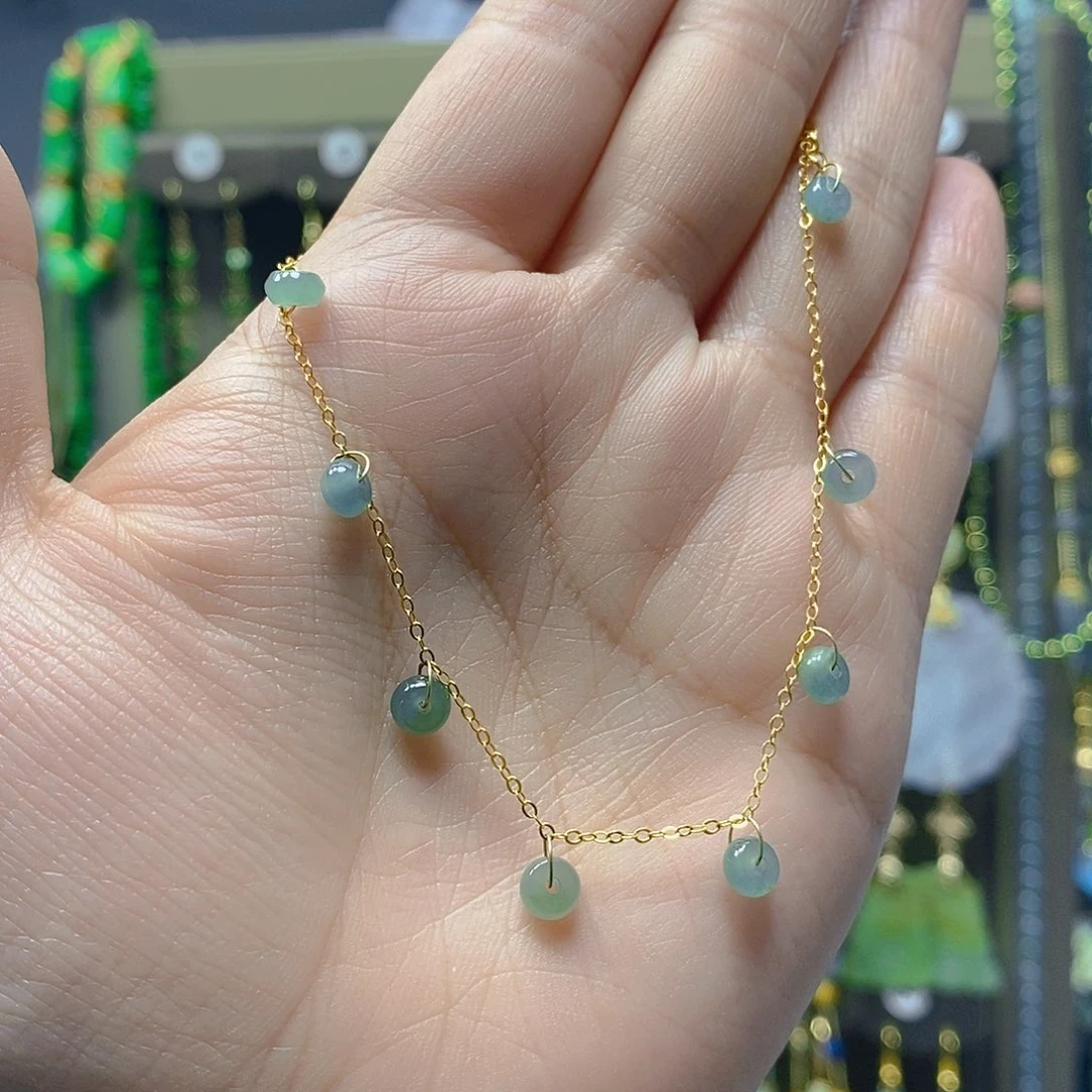 颈饰未镶嵌翡翠翡翠