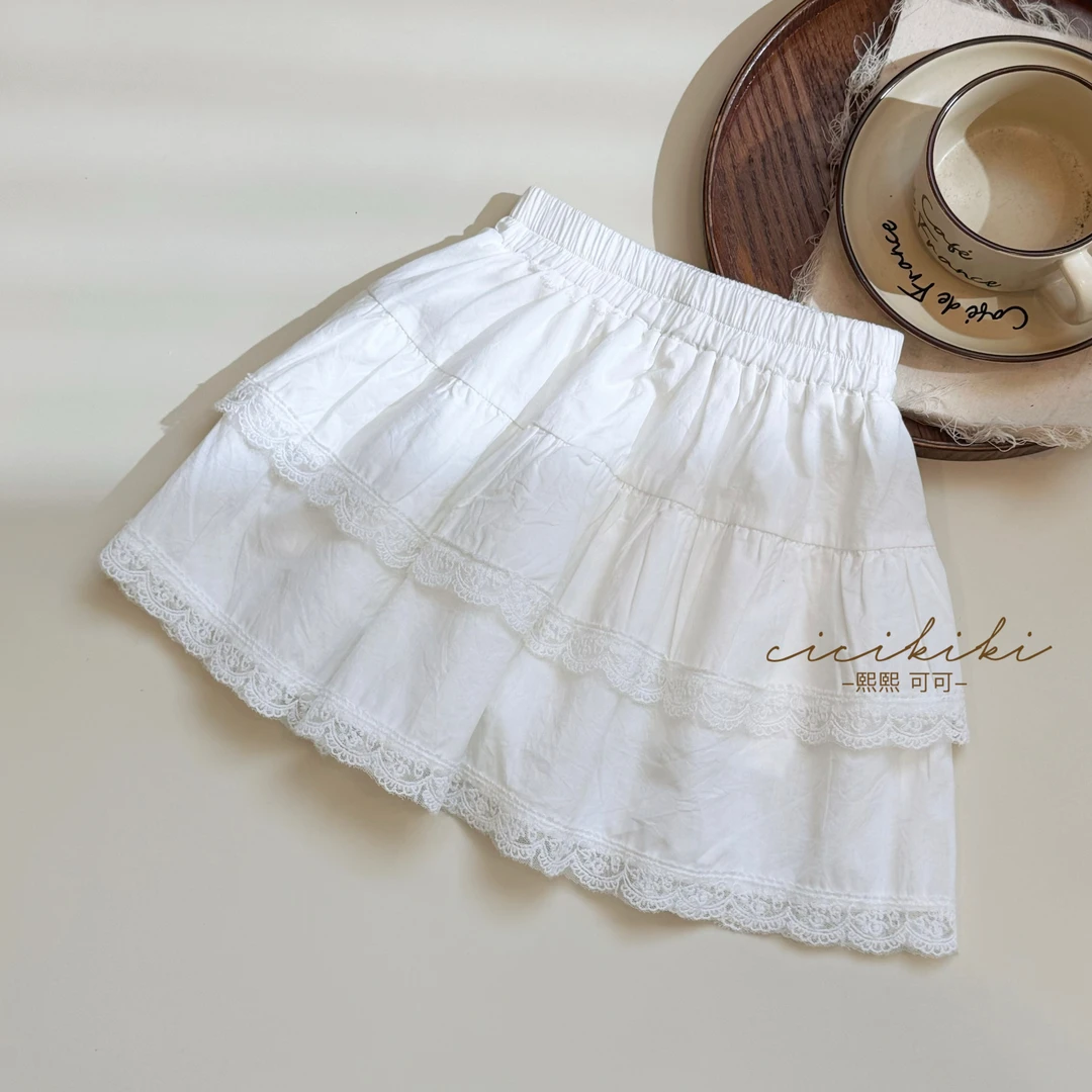 m【小白】新款2025春夏洋气时尚女童百搭半身裙 熙熙可可BSQ2510