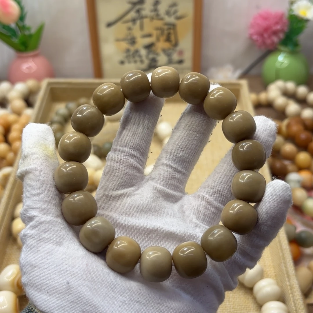 菩提根/象牙果吊坠16干磨落地果奶咖桶132