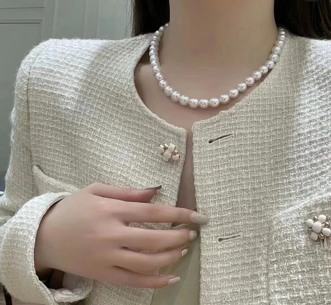 非金属仿珍珠项链 格调美美 闫妮同款珍珠项链