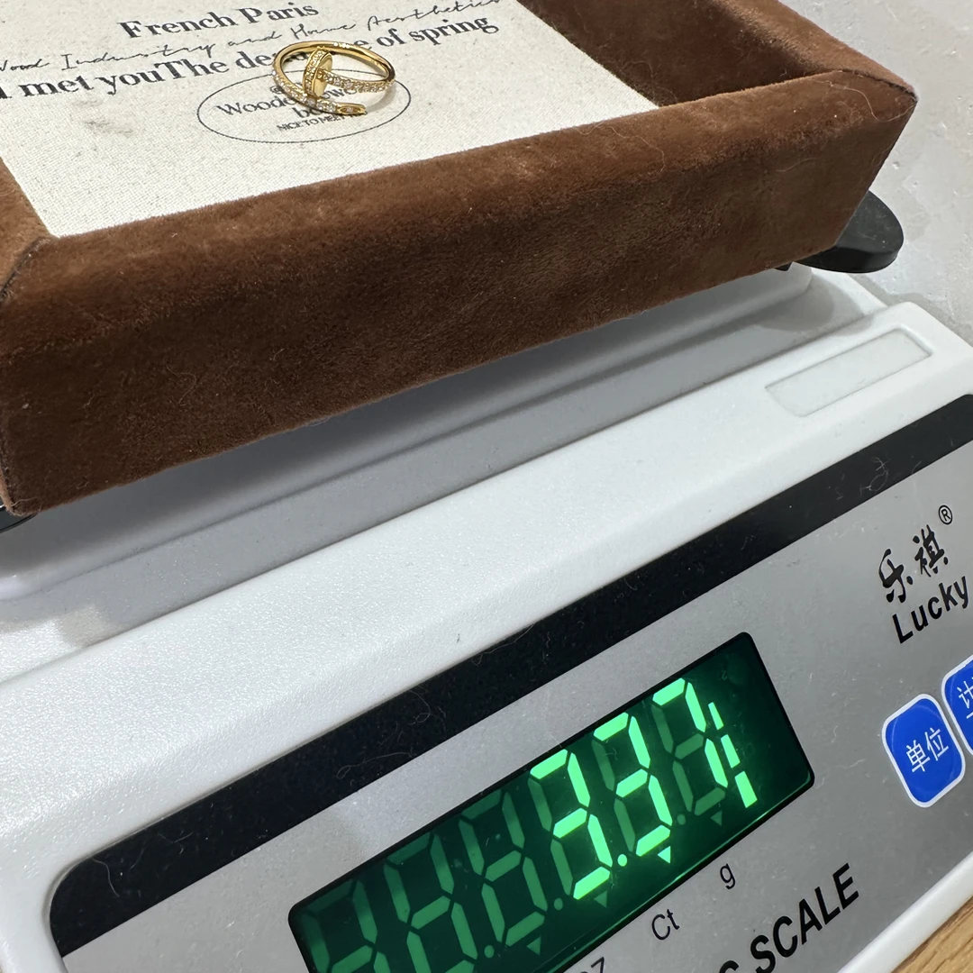 足金精品工艺戒指