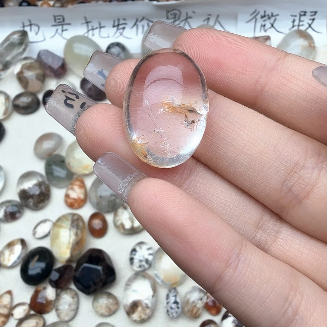 张***小珠宝半成品未镶嵌水晶