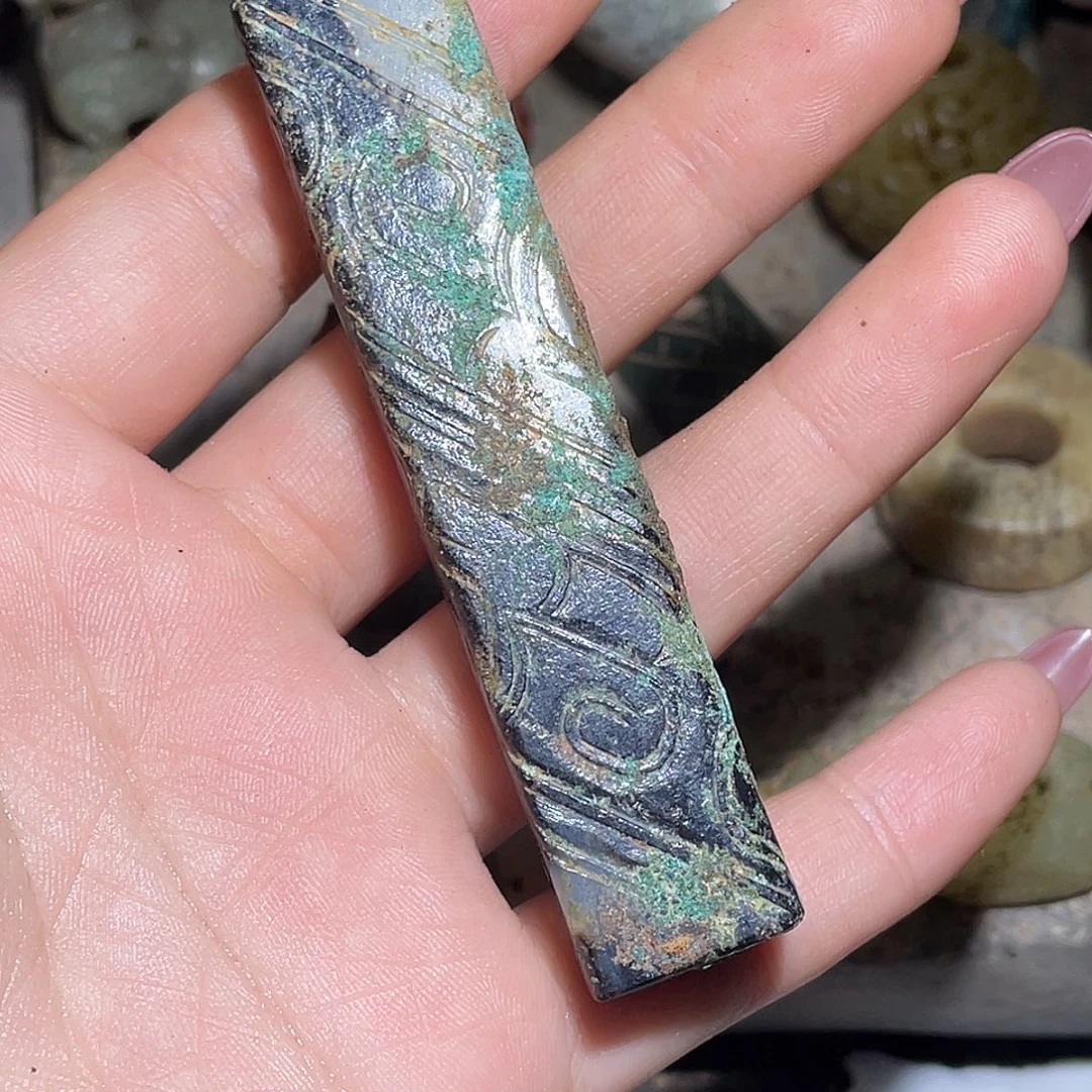 用***4和田玉（糖玉）未镶嵌挂件