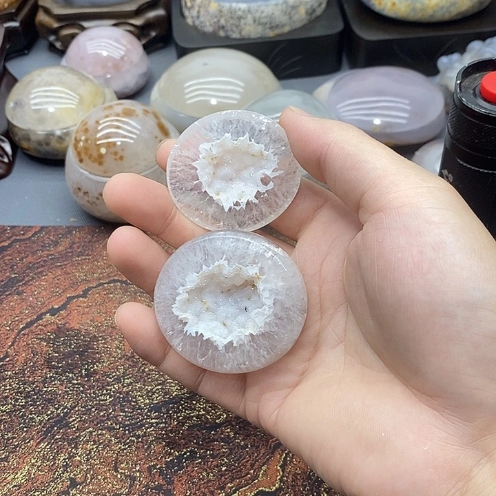水晶摆件未镶嵌聚宝盆