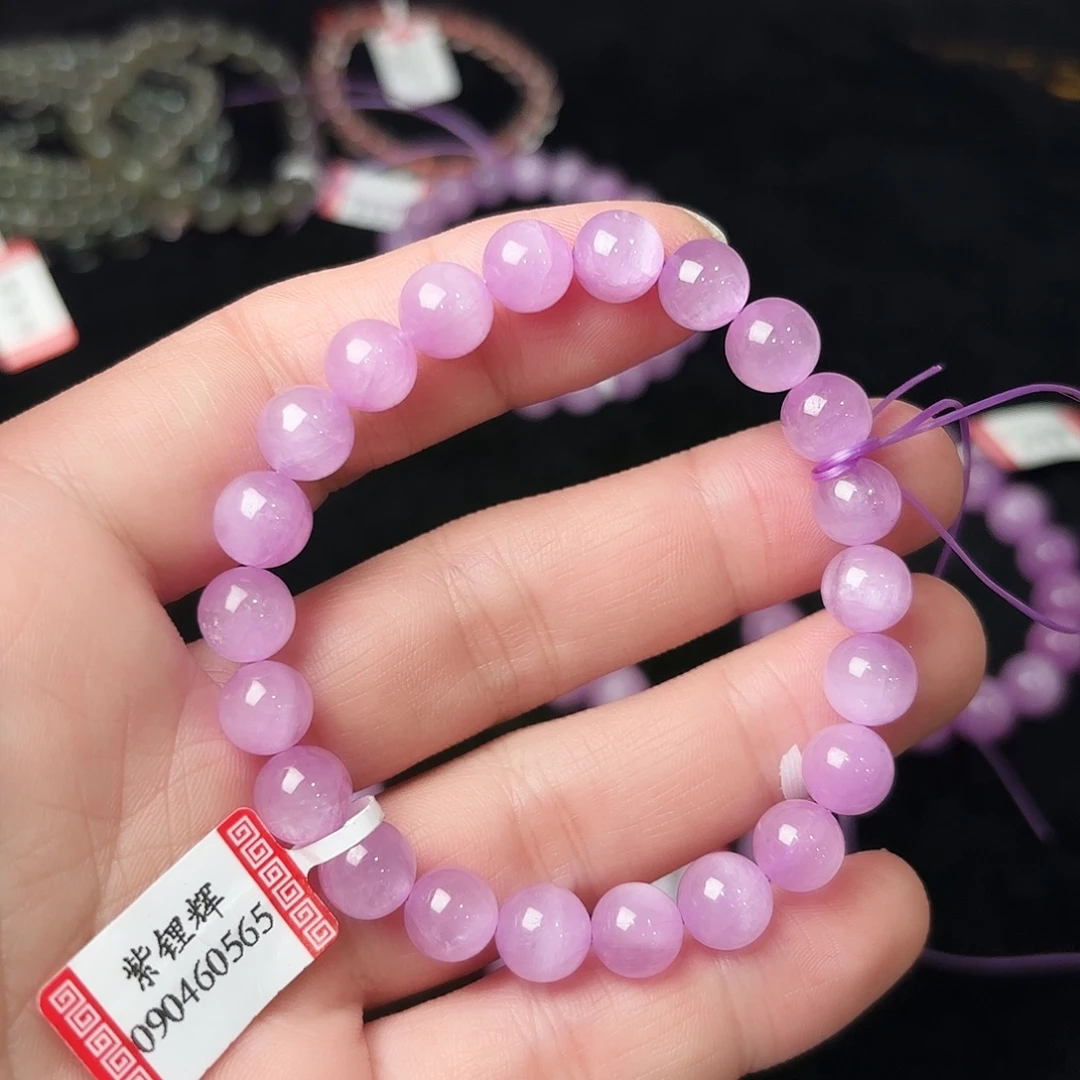 未镶嵌锂辉石紫锂